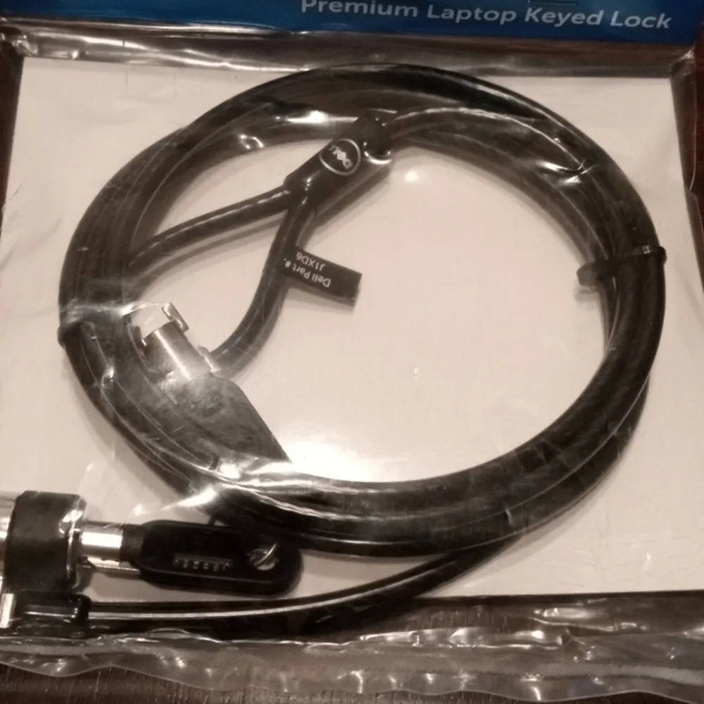 Dell premium laptop keyed lock